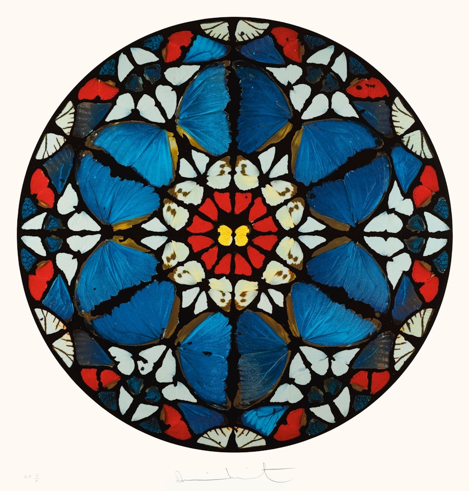 PSALM: VERBEA MEA AURIBUS; AND PSALM: EXAUDI DOMINE by Damien Hirst