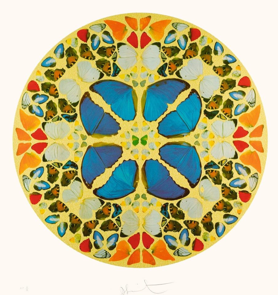 PSALM: DOMINUS NOSTER; AND PSALM: EXAUDIAT TE DOMINUS by Damien Hirst