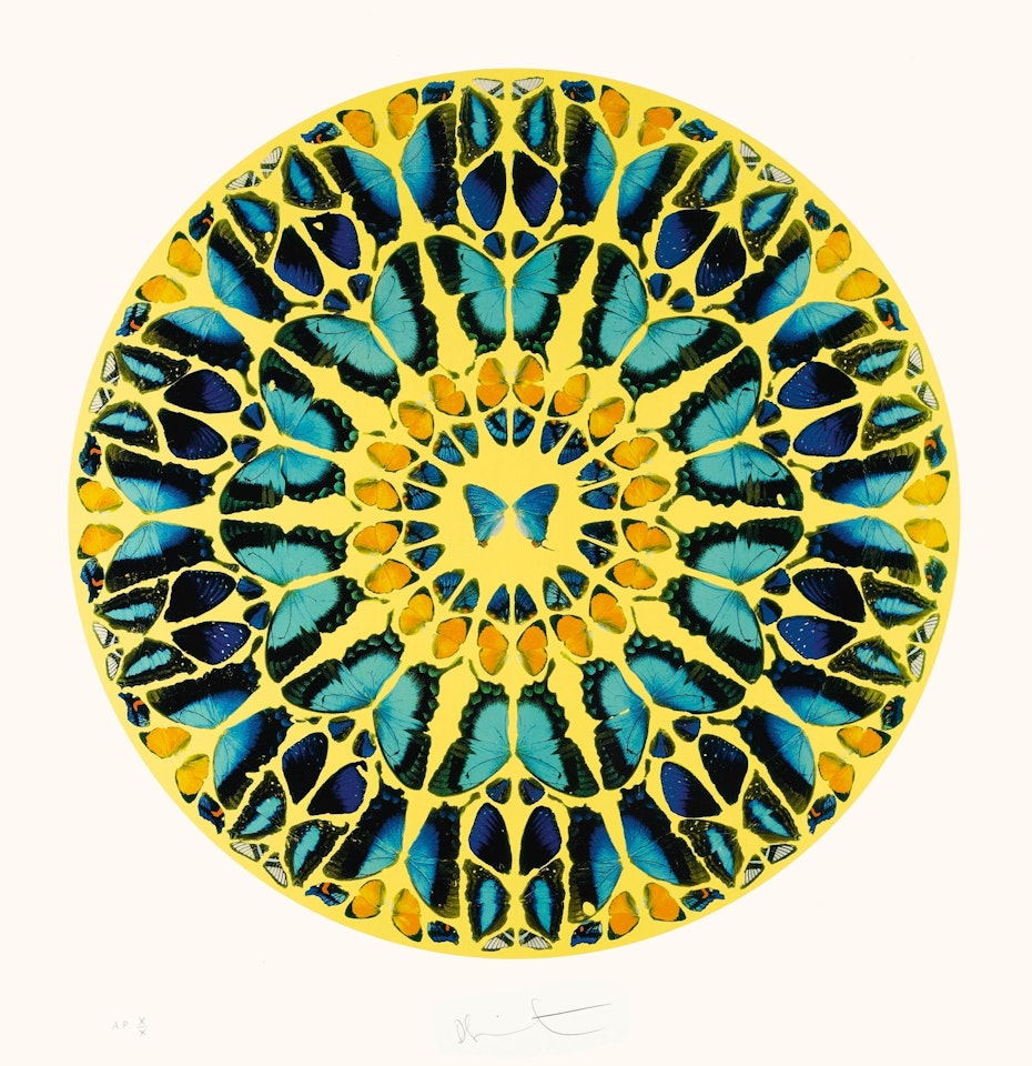 PSALM: DOMINE, IN VIRTUTE TUA by Damien Hirst