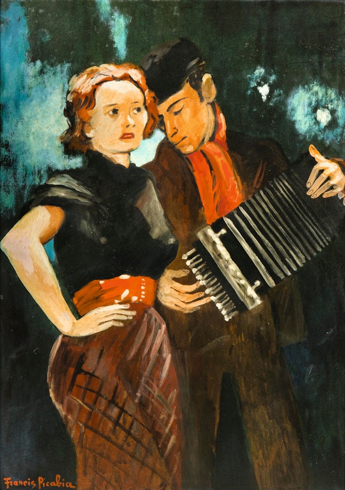 L'ACCORDÉONISTE by Francis Picabia