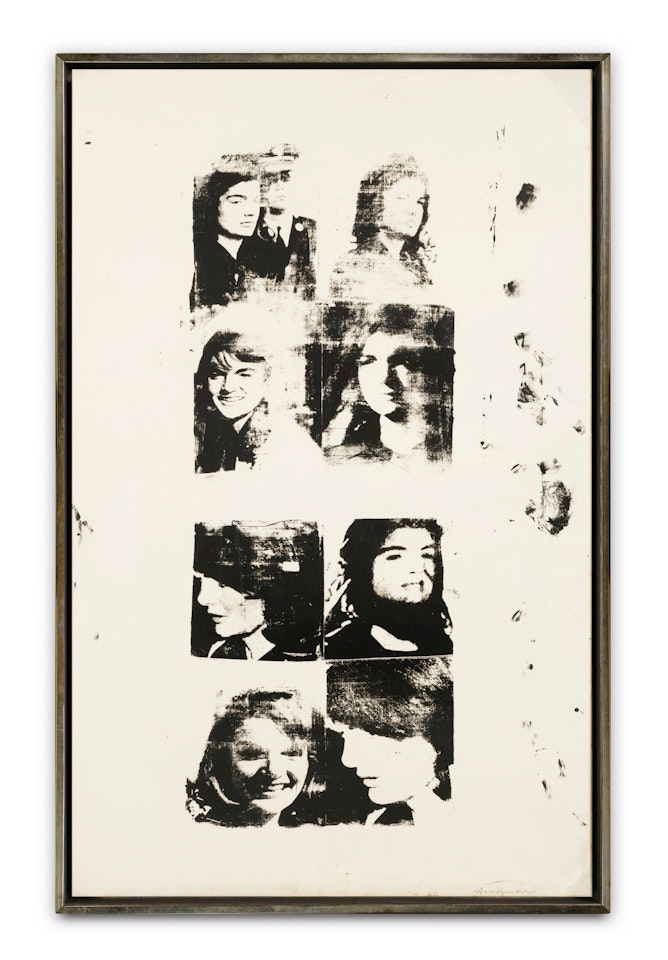 STUDIES OF JACKIE by Andy Warhol