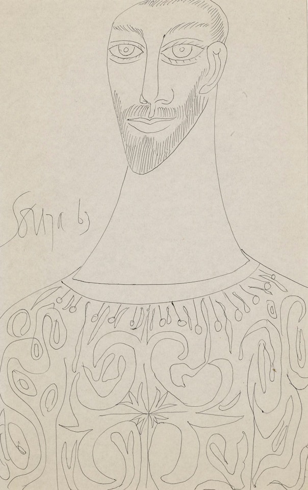 UNTITLED (PORTRAIT) by Francis Newton Souza