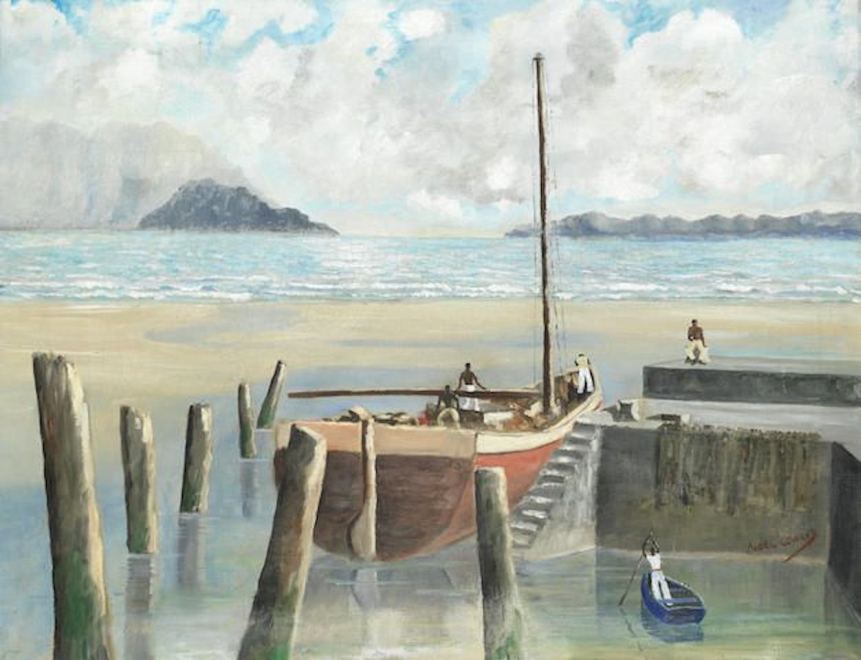 On the Jamaican Coast by Noel Coward