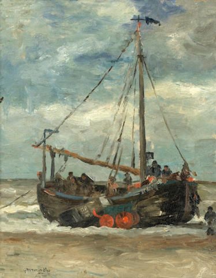 Coming ashore by Gerhard Arij Ludwig Morgenstjerne Munthe