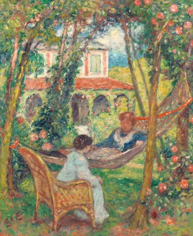 Le hamac by Georges d’Espagnat