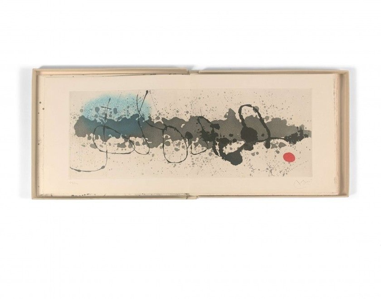 Drawing on the water by Joan Miró
