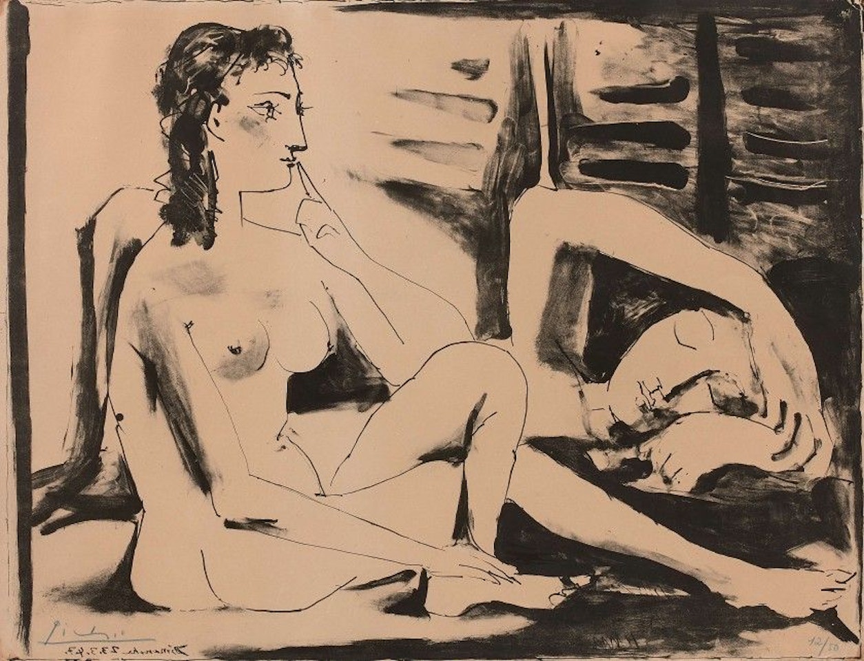 The Dormeuse by Pablo Picasso