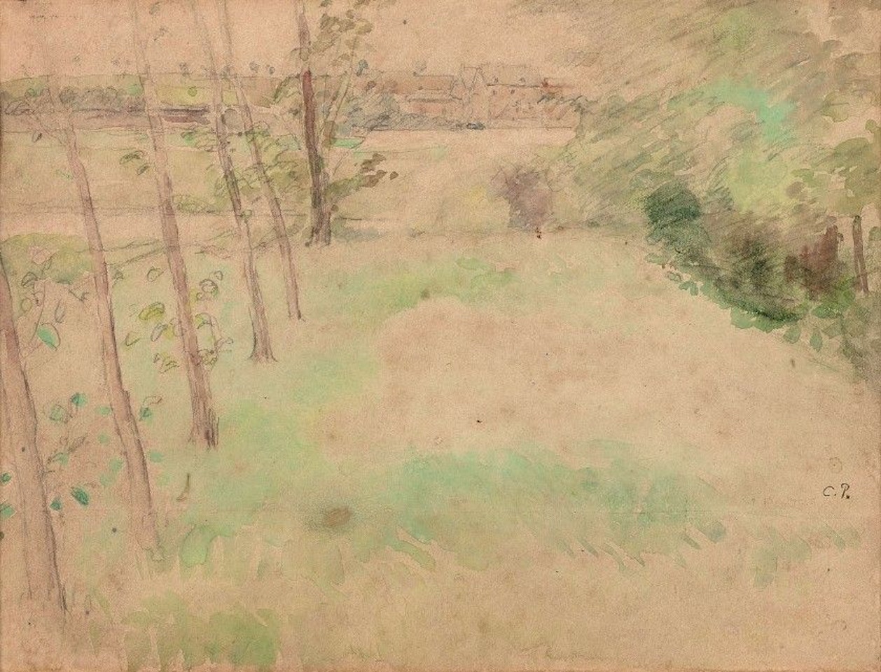 Landscape by Camille Pissarro