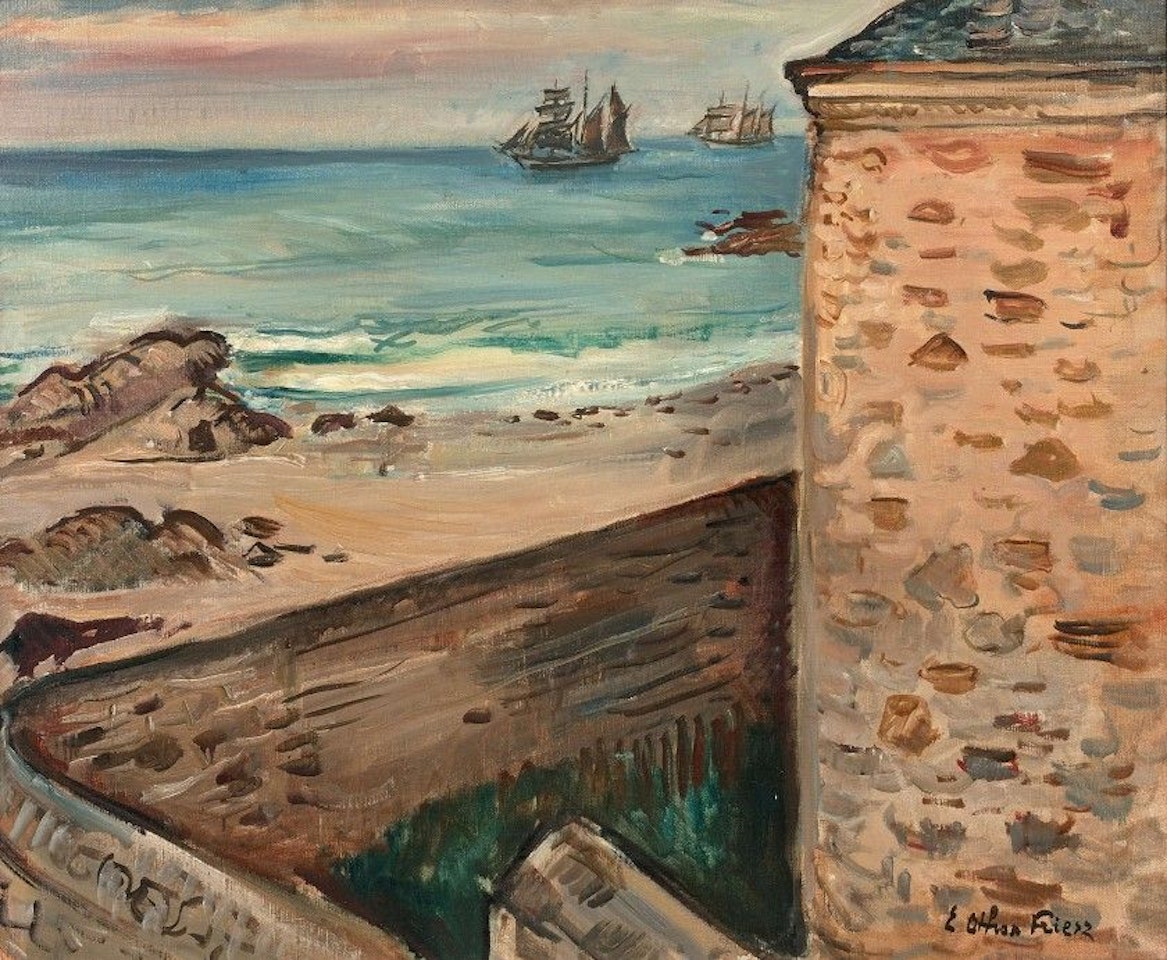 Saint-Malo, return of Newfoundland by Othon Friesz