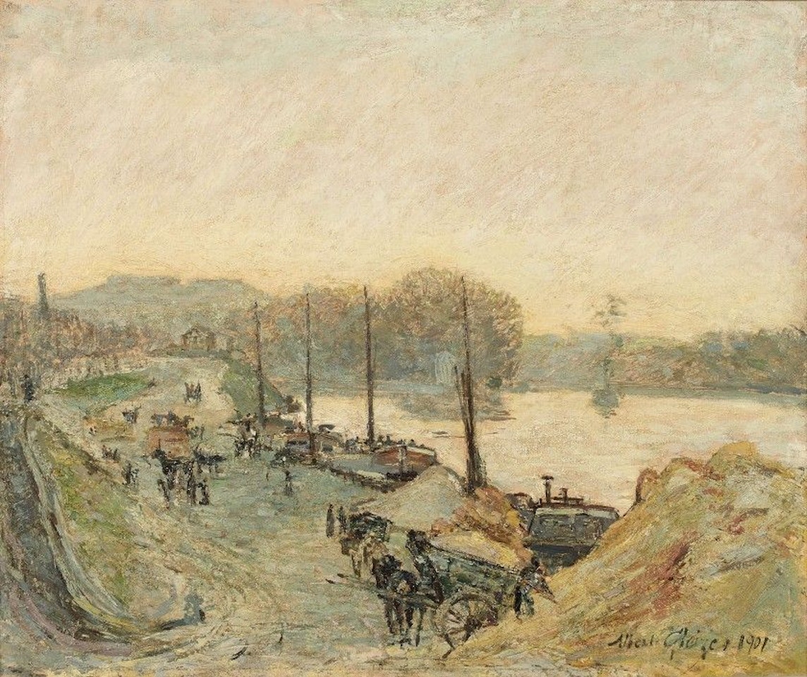 Edge of the Seine by Albert Gleizes