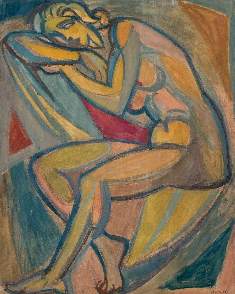 Seated nude by André Lhote