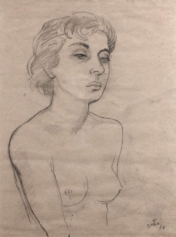 Bust of a woman by Fernando Botero