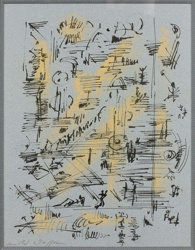 Study for the Erophages by André Masson