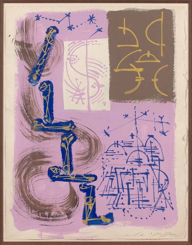 Study for the Erophages by André Masson
