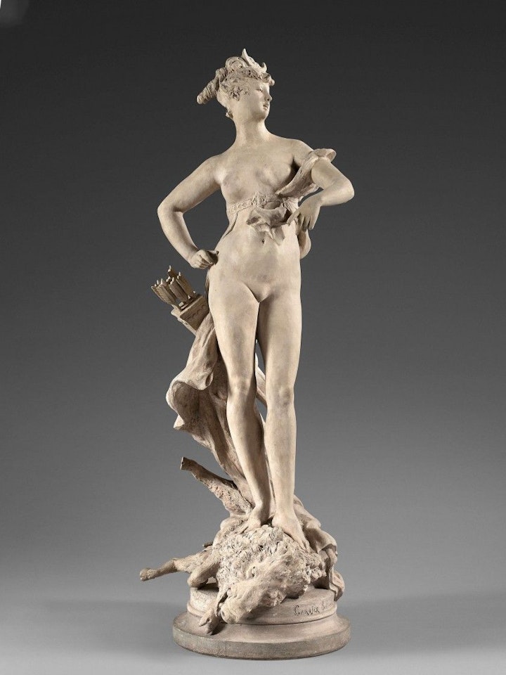 Diane the Huntress by Albert-Ernest Carrier-Belleuse