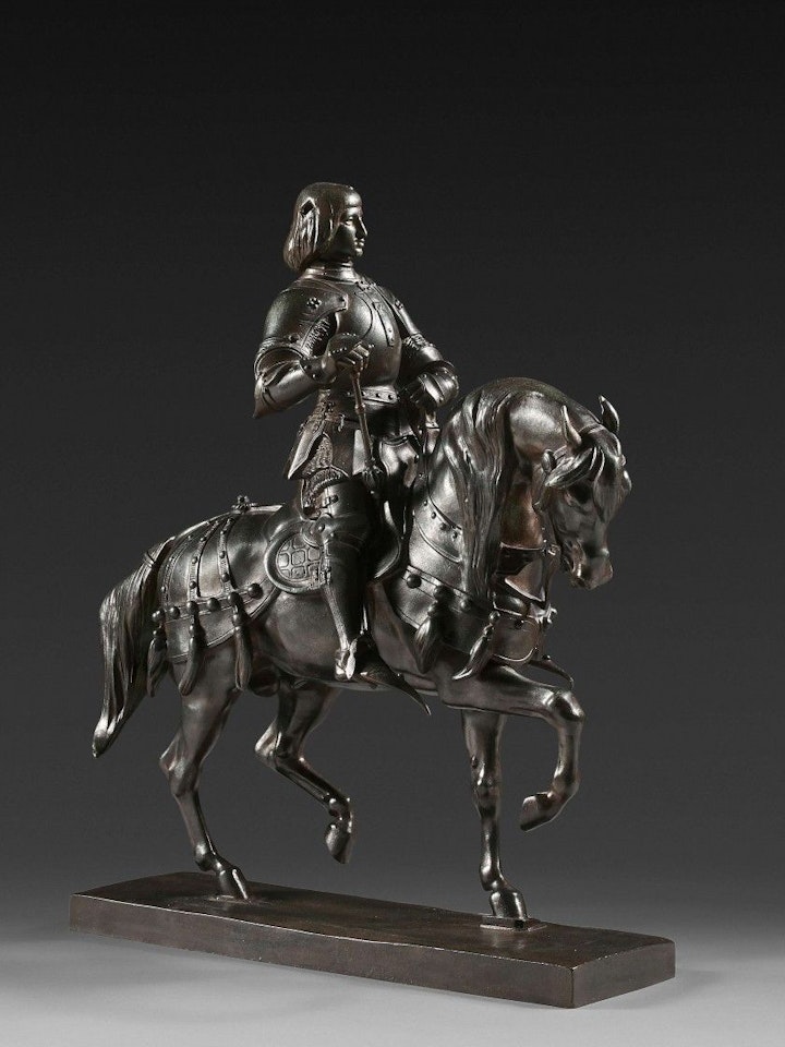 Charles VII the Victorious by Antoine-Louis Barye
