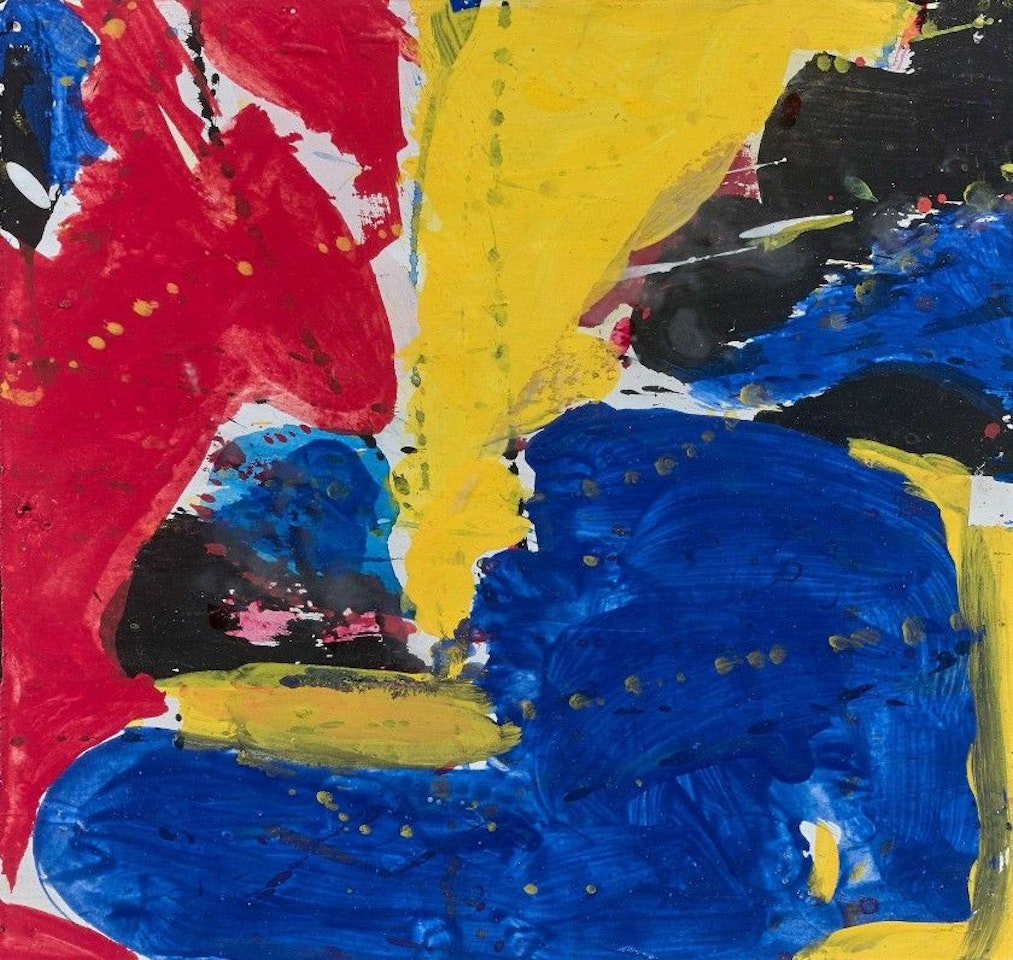 RED, BLUE, YELLOW (SF59-538) by Sam Francis