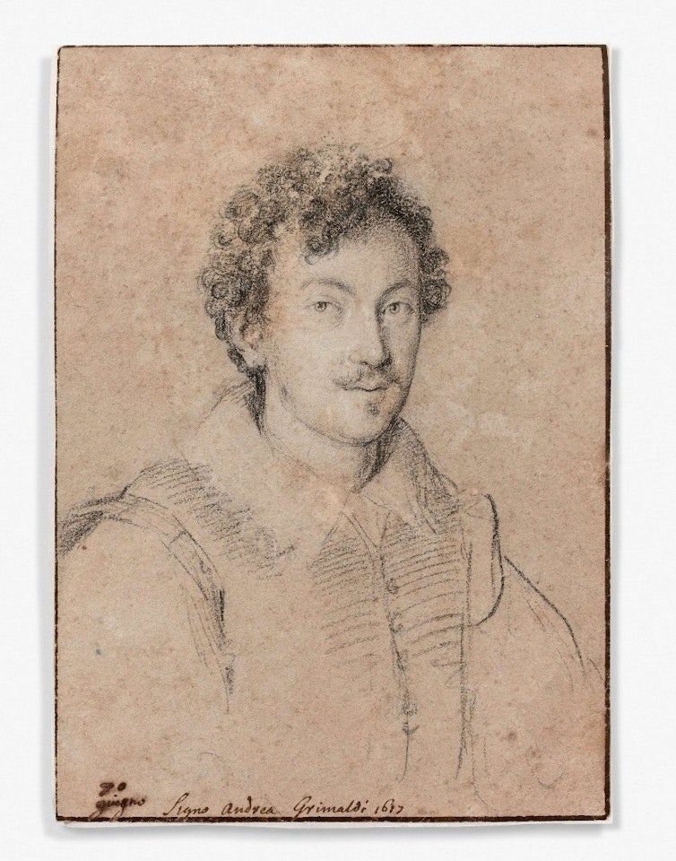 Portrait of Andrea Grimaldi by Ottavio Leoni