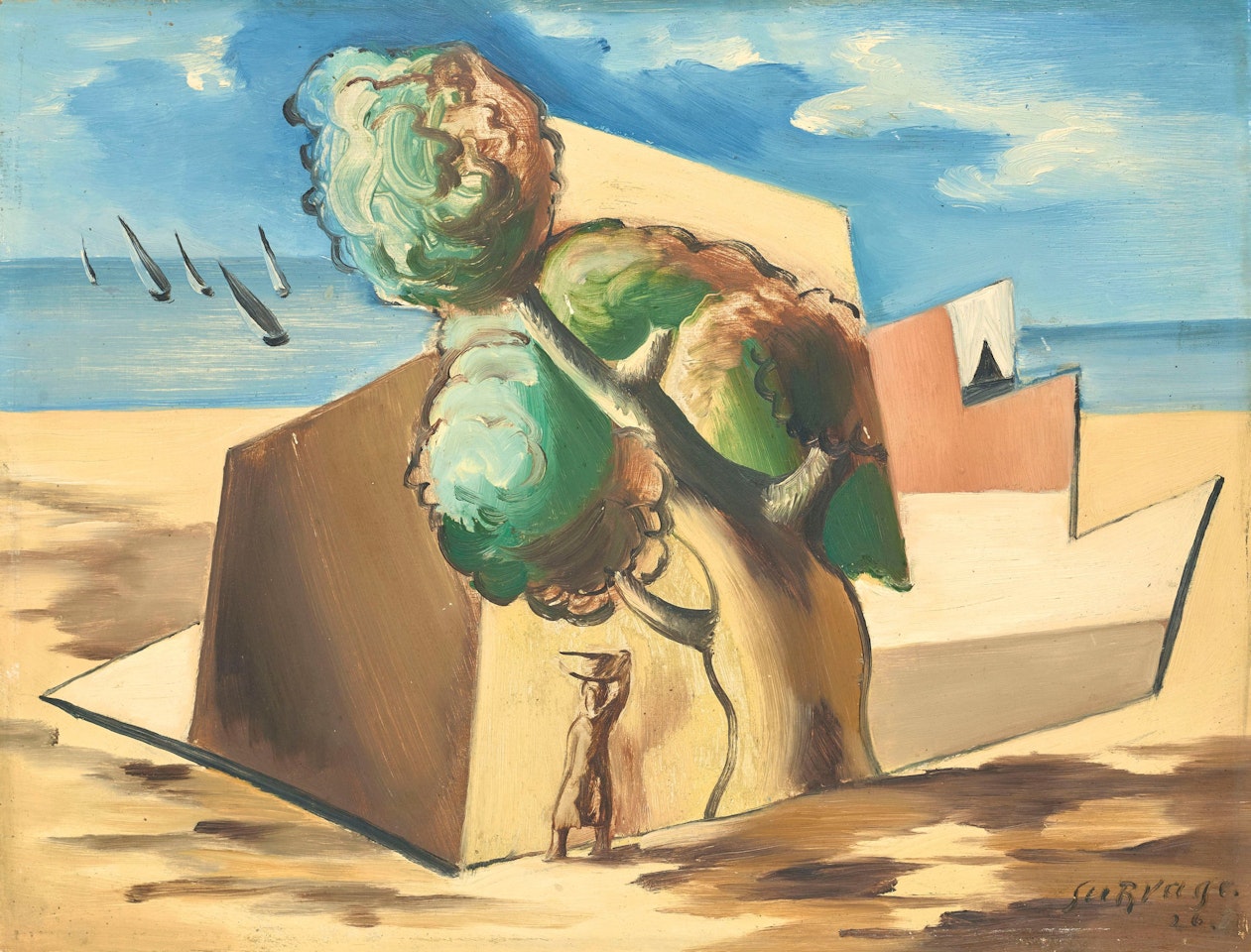 Régates à Collioure by Leopold Survage