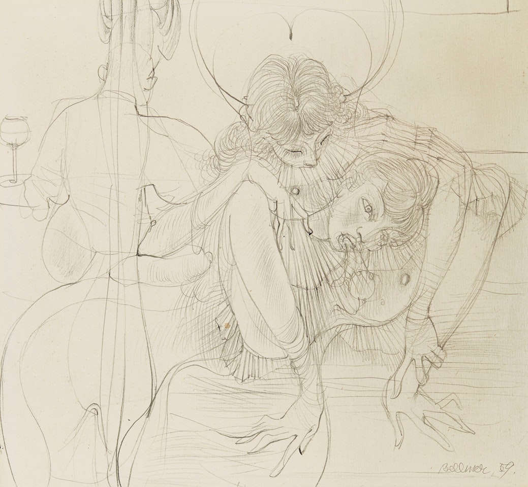 Sans titre (recto;verso) by Hans Bellmer