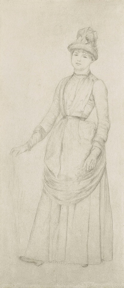 Femme à l'ombrelle by Pierre-Auguste Renoir