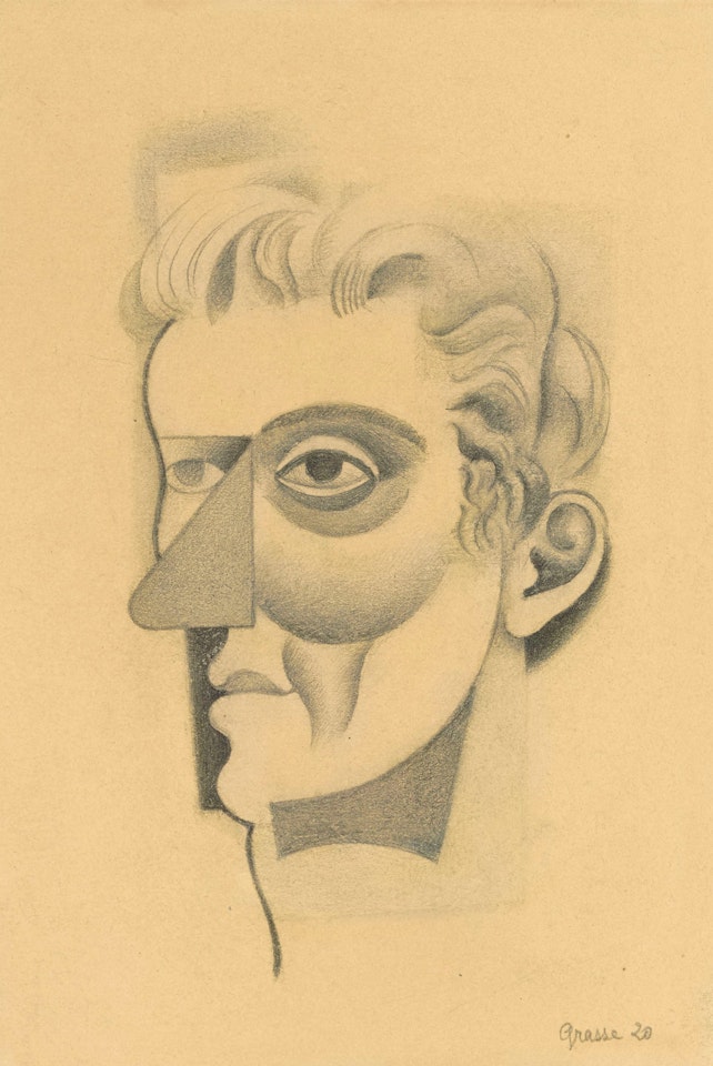 Tête d'homme by Roger de la Fresnaye