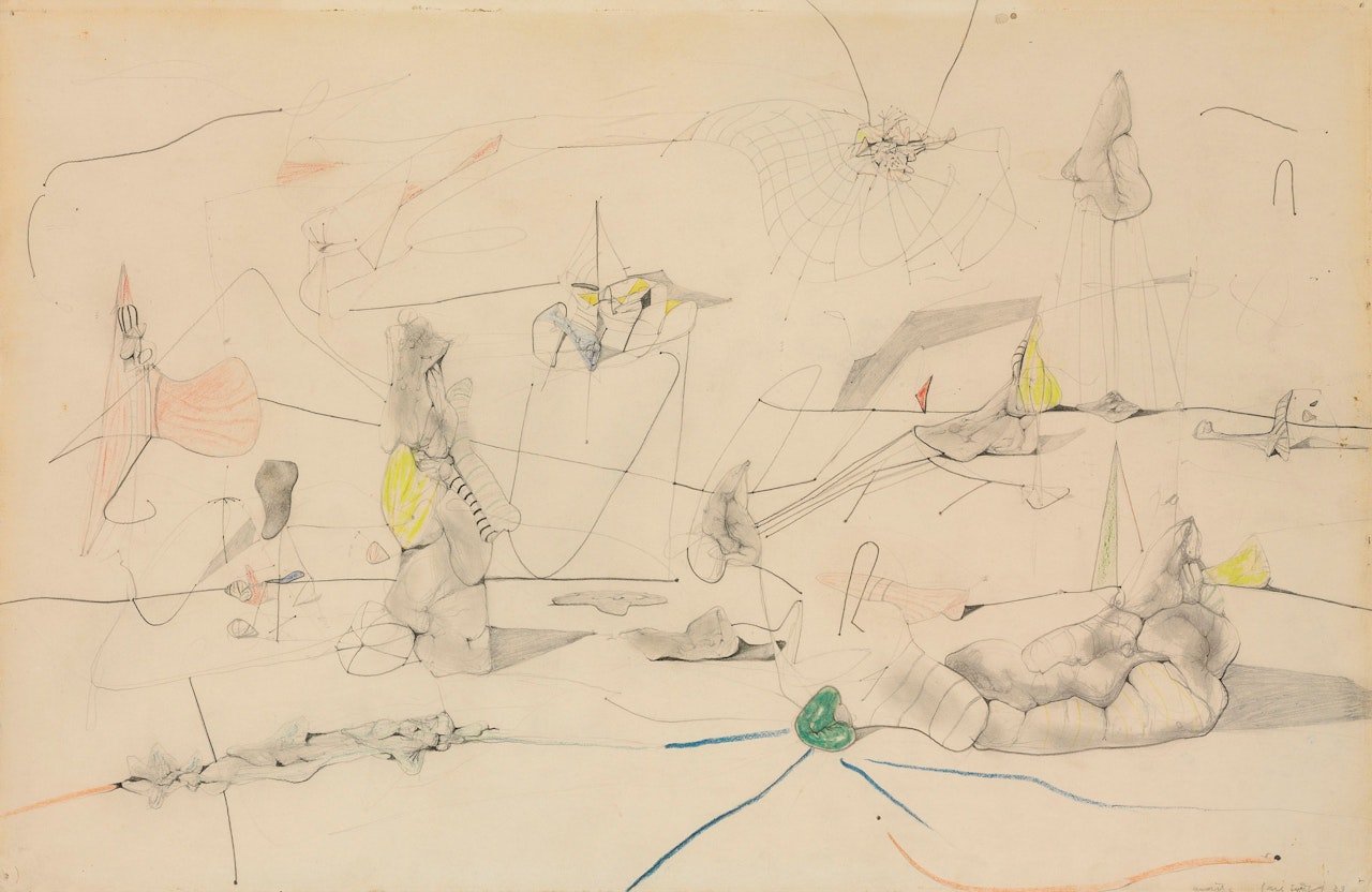 Paysage by Roberto Matta