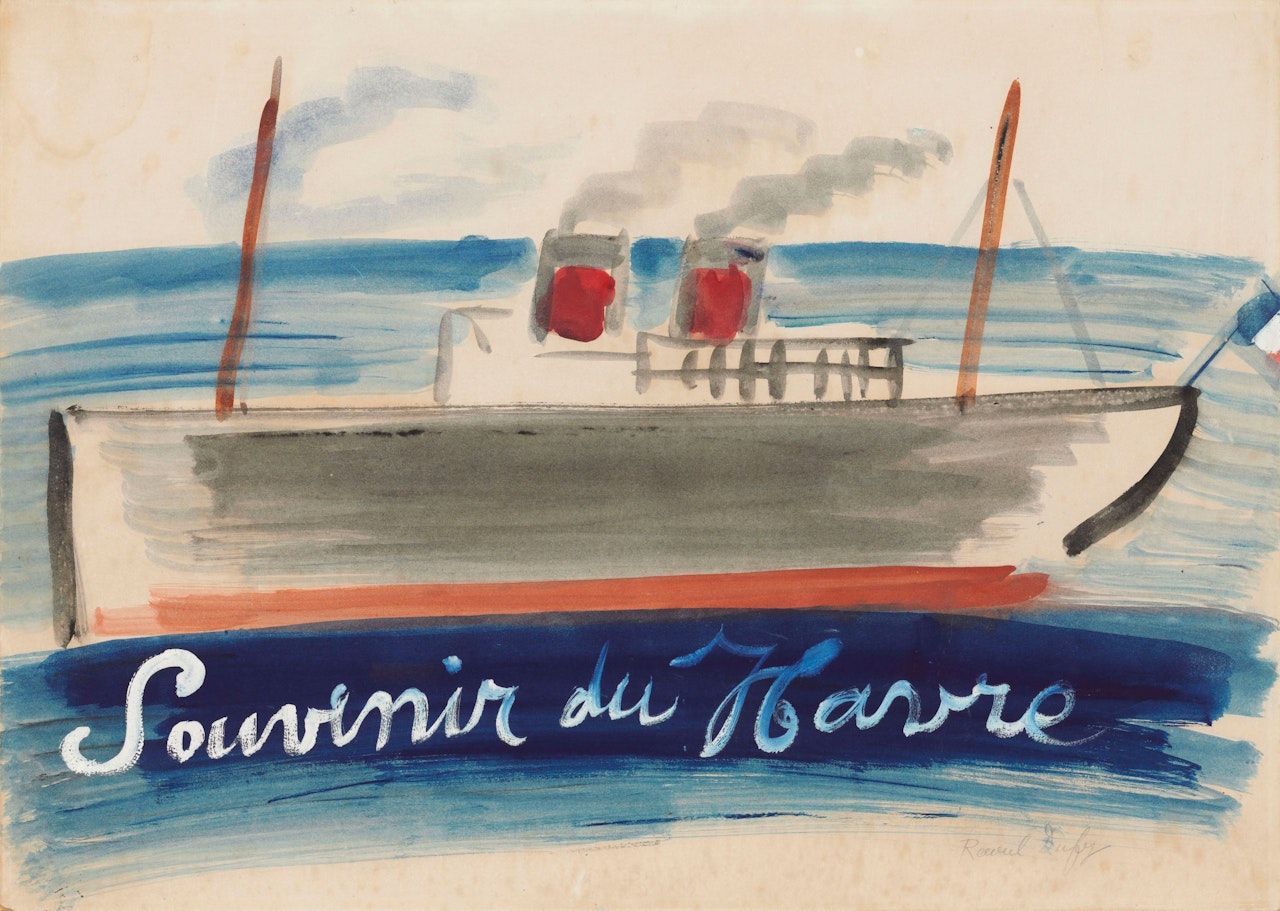 Souvenir du Havre by Raoul Dufy