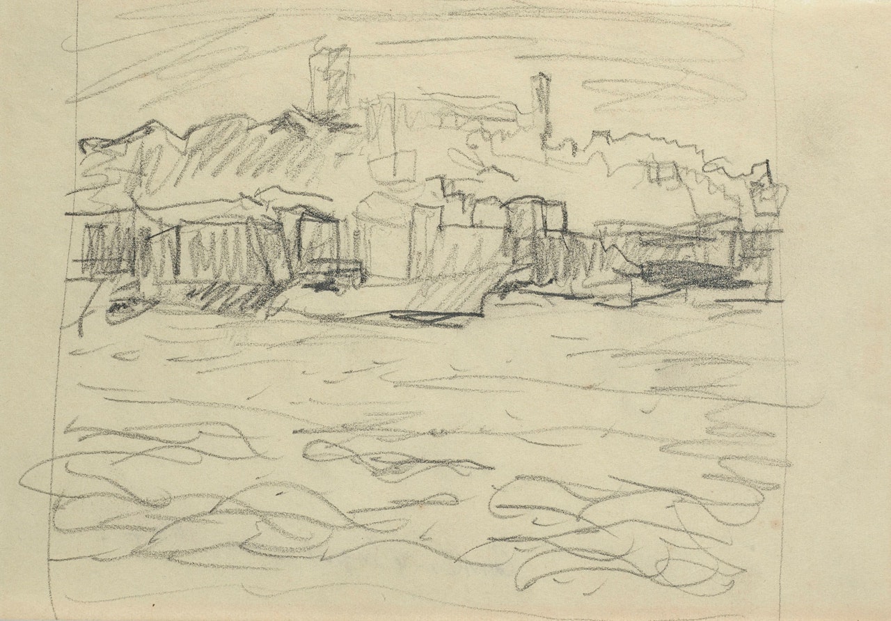 Port du Midi (environs de Cannes) by Pierre Bonnard