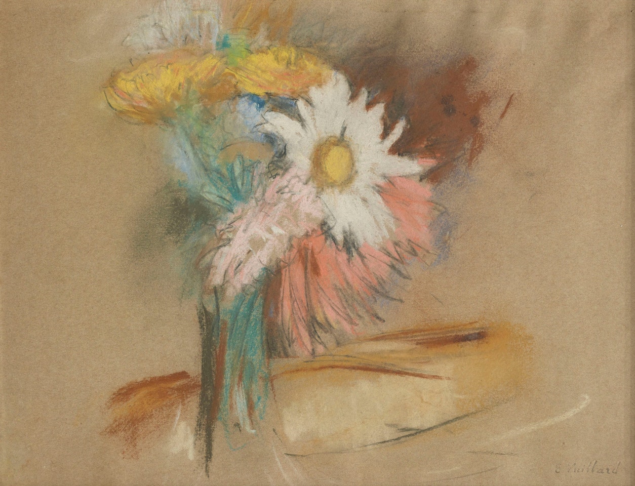 Dahlias by Édouard Vuillard