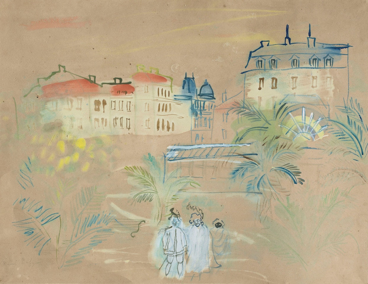Le Carnaval à Perpignan by Raoul Dufy