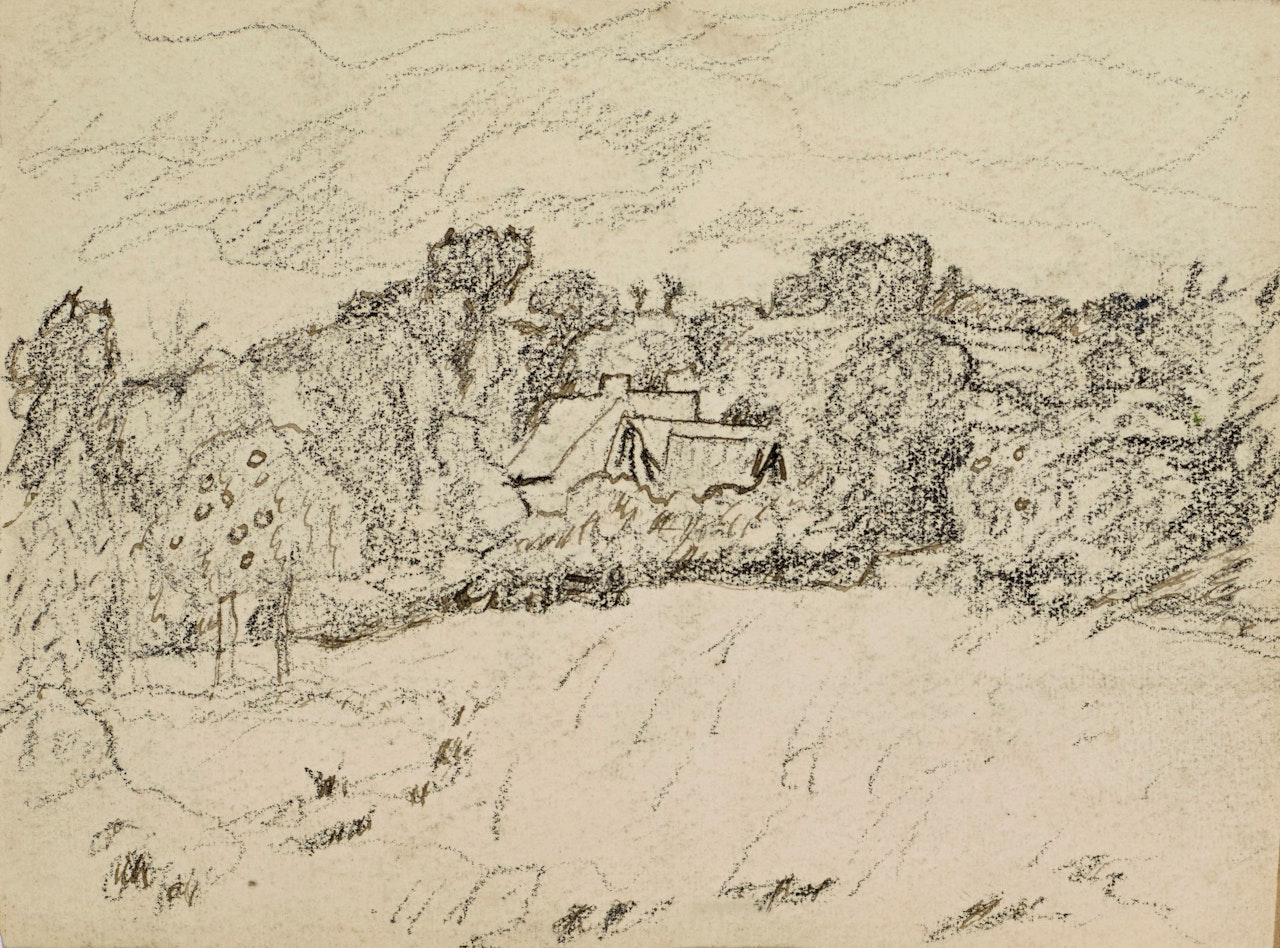 Paysage de campagne (recto;verso) by Pierre Bonnard