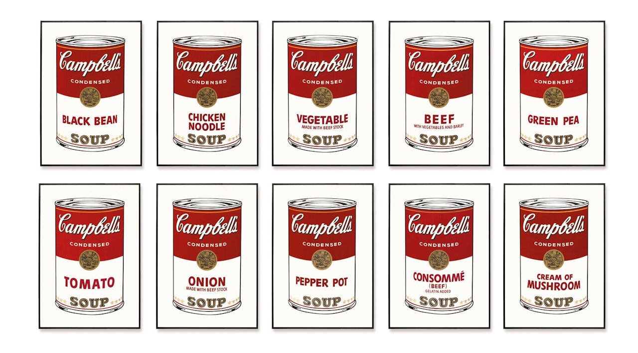 CAMPBELL'S SOUP I (F. & S. II.44-53) by Andy Warhol