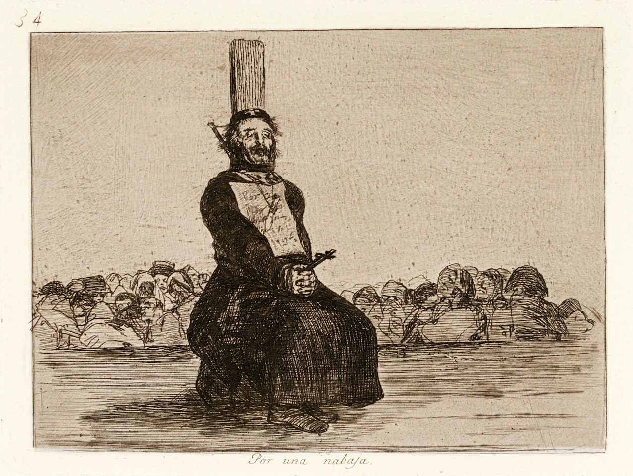 LOS DESASTRES DE LA GUERRA (D. 120-199; H. 121-200) by Francisco José de Goya
