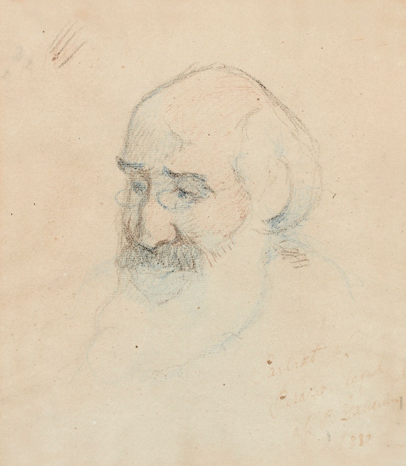 PORTRAIT DE CAMILLE PISSARRO by Paul Gauguin