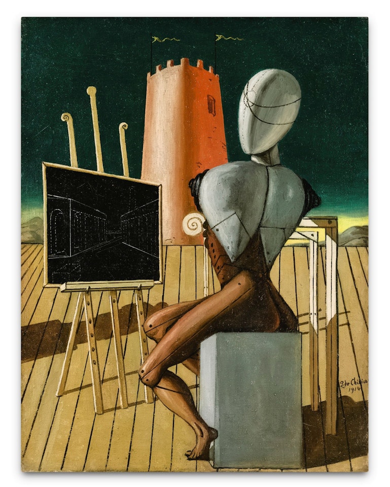 IL VATICINATORE by Giorgio de Chirico