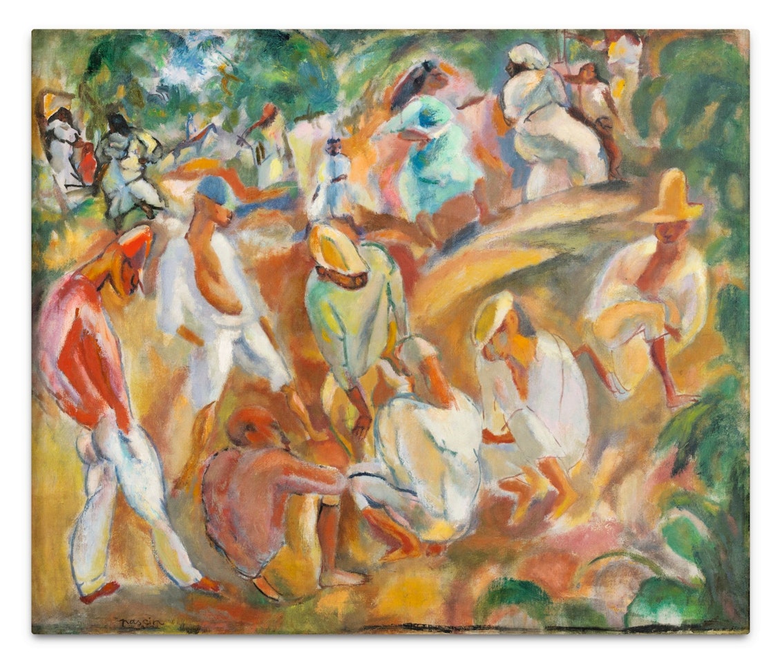 JEUNES NOIRS À CUBA by Jules Pascin