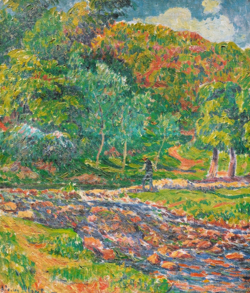 LE PÊCHEUR DE SAUMONS by Henry Moret