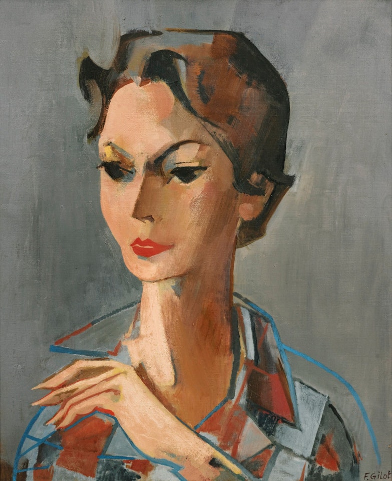 PORTRAIT OF CLAIRE AS HARLEQUIN by Françoise Gilot