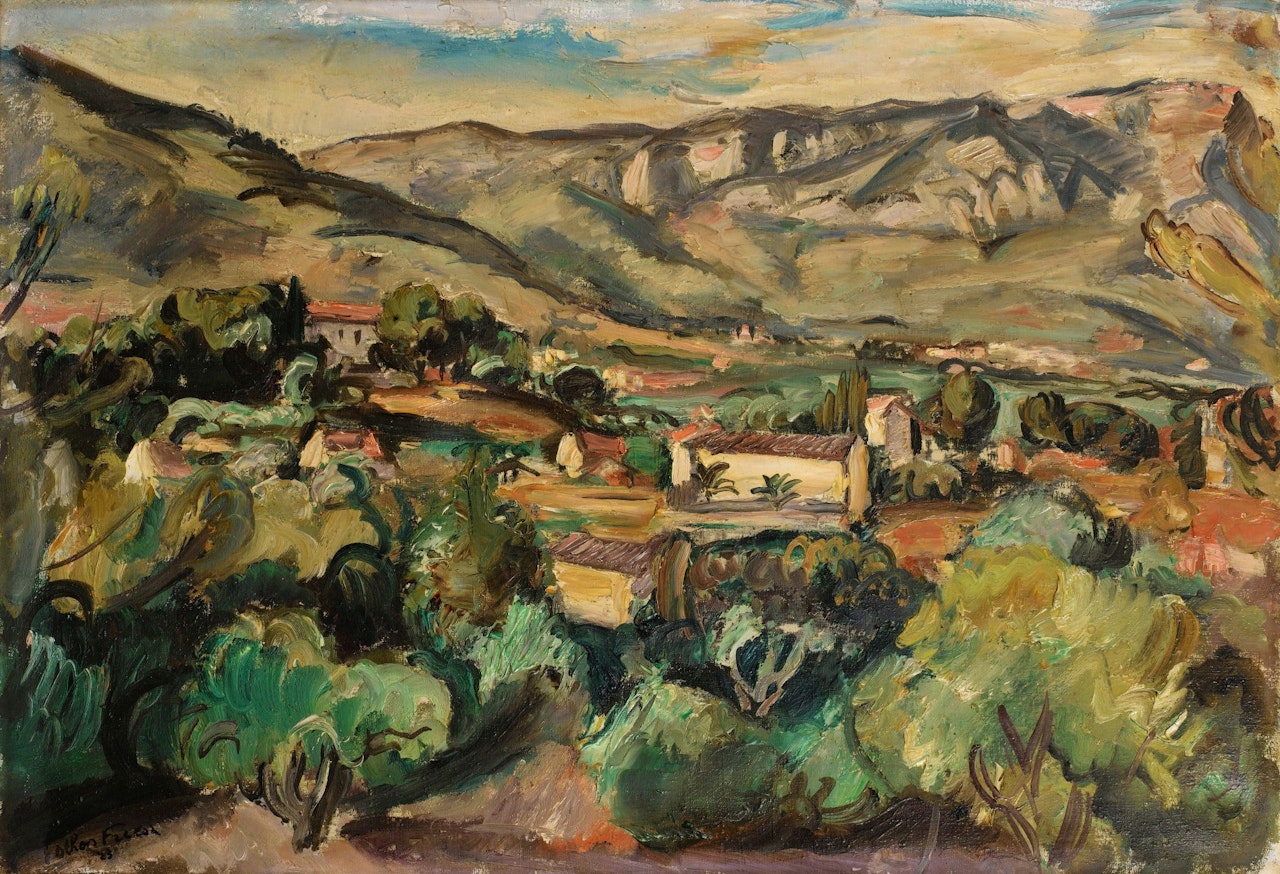 LA COLLINE, TOULON by Othon Friesz