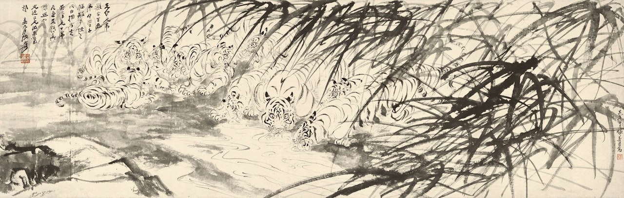 TEN TIGERS by Zhang Shanzi