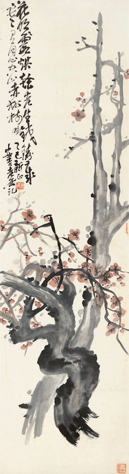 PLUM BLOSSOMS IN WINTER by Wu Changshuo