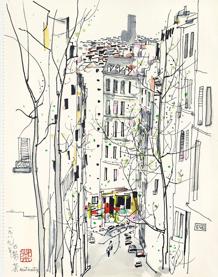 MONTMARTRE by Wu Guanzhong