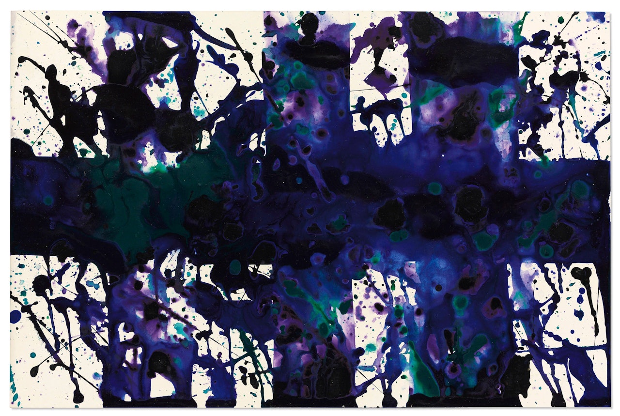 Untitled by Sam Francis