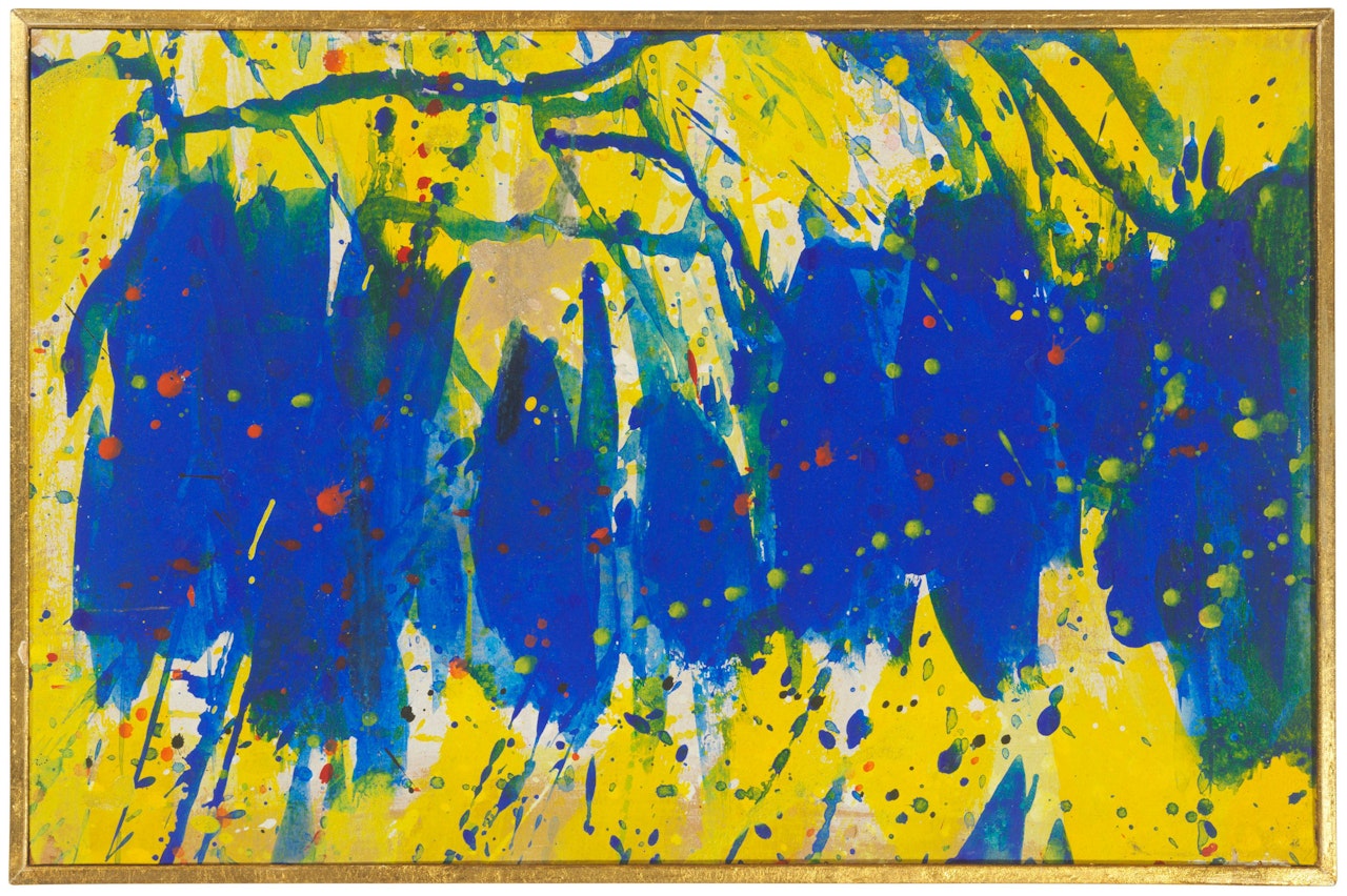 Composition, Blue, Yellow, Red by Sam Francis