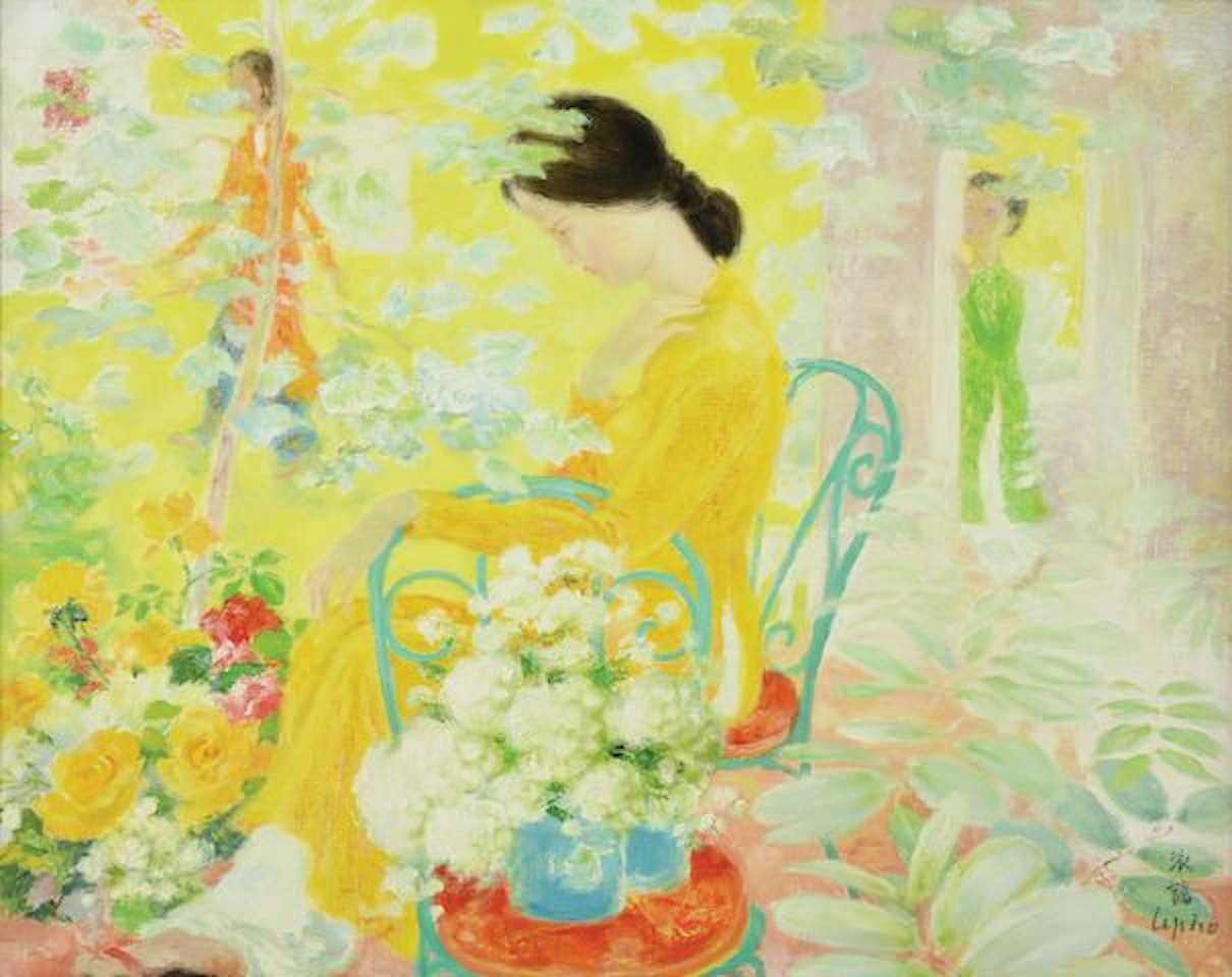 In the Garden by Le Pho