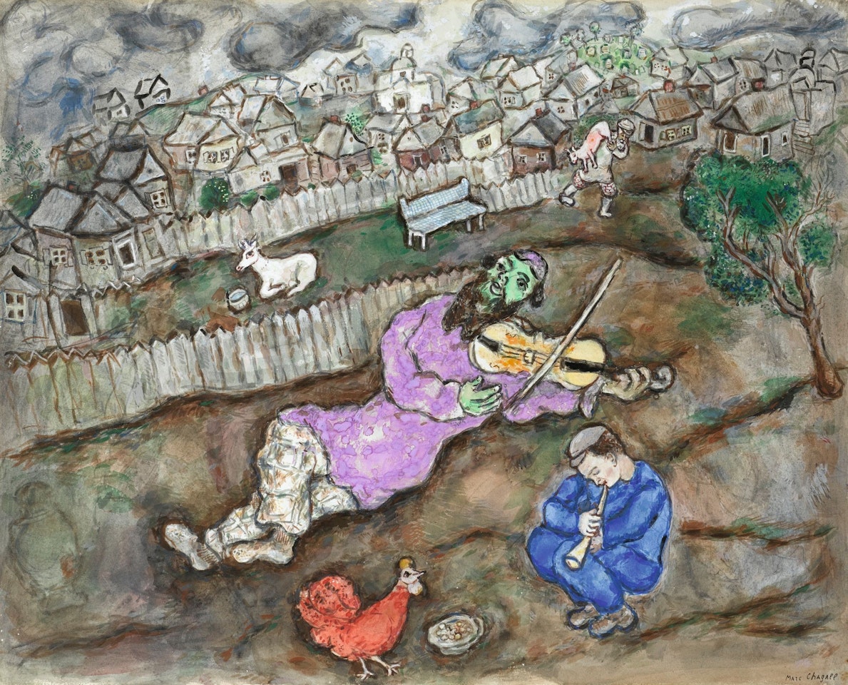 MUSIQUE EN PLEIN AIR by Marc Chagall