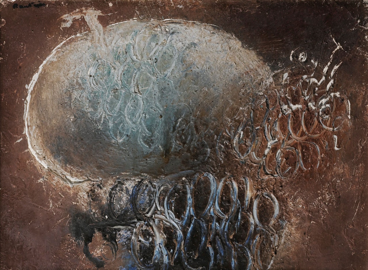 LES RAISINS by Jean Fautrier