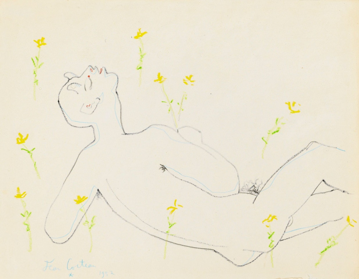 FAUNE RÊVANT by Jean Cocteau