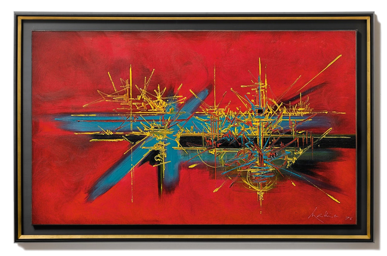 LA PASSION RETROUVÉE by Georges Mathieu